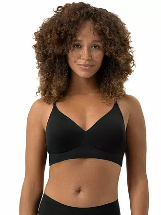 MEY | Soutien-gorge sans armatures SIMPLY BETTER INVISIVLE blossom | schwarz